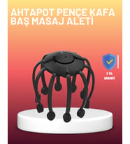 Mulvxkrg Krg02 Usb Şarjlı Kafa Masaj Aleti 3 Modlu 8 Başlıklı Stres Giderici (Mulvix)