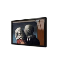 The Lovers Çerçeveli Cam Tablo