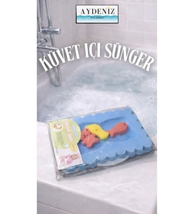 BEBEK BANYO AKSESUARI KÜVET İÇİ SÜNGER
