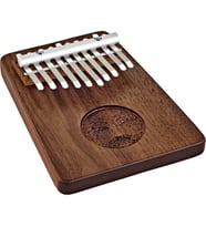 Meinl Sonic Energy KL1001TOL Solid Tree Of Life C Major 10 Note Kalimba (Black Walnut)