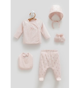 Caramell JAKARLI 5 Lİ SET (Açık Pembe)