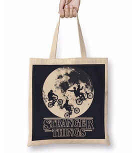 Stranger Things 01 Bez Çanta Uzun Saplı