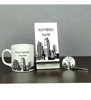 İnşaat Mühendisi Üçlü Set (Kupa + Telefon Standı + Anahtarlık) 001