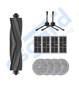 DREAME X30PRO-L10S PRO ULTRA-X30 ULTRA UYUMLU 1 Ana Fırça 2 Yan Fırça 4 Filtre 4 Mop