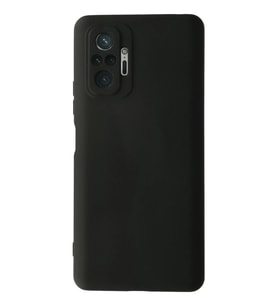 Redmi Note 10 Pro Kılıf Nano içi Kadife Silikon - Siyah