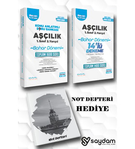 Emsal Yayınları Açıköğretim Bahar Dönemi-aşçılık 1.sınıf 2.yarıyıl Konu Soru Deneme 2 Li Kitap (Çok Renkli)