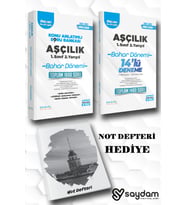 Emsal Yayınları Açıköğretim Bahar Dönemi-aşçılık 1.sınıf 2.yarıyıl Konu Soru Deneme 2 Li Kitap (Çok Renkli)