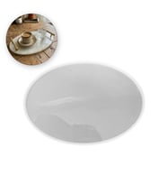 Tahtakale Toptancı Epoksi Oval Söz ve Nişan Tepsisi Kalıbı 27x20 CM