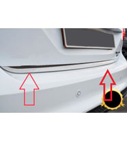VOLKSWAGEN CADDY BAGAJ ALT ÇİTASI KROM 2010 2011 2012 2013 2014