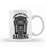 Bali Barong Indonesian Heritage Denpasar Kuta Beach Kupa Bardak Porselen