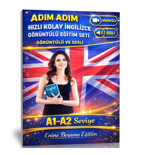 Adım Adım Kolay İngilizce Görüntülü ve Sesli Eğitim Seti