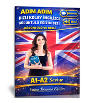 Adım Adım Kolay İngilizce Görüntülü ve Sesli Eğitim Seti