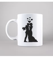 Gelin & Damat Tasarımlı Kupa