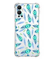 PrintiFy İnfinix Hot 12 Uyumlu Nazar Boncuğu 3 Baskılı Şeffaf Köşe Korumalı Antişok Kılıf