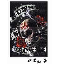 Guns n Roses Guns Roses Estampa Puzzle 240 Parça Yapboz