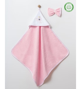 Ördekli Silgi Havlu (Pembe-Pembe)