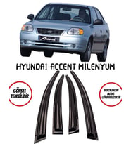 Balp Hyundai Accent Milenyum Cam Rüzgarlık 4lü Takım