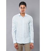 Ekose Desenli Yeşil Slim Fit Gömlek - Wessi