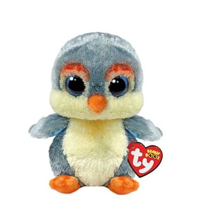 Fisher Gri Penguen 15cm.: Yumuşacık ve Parlak Tüylü TY Peluş! (Çok Renkli)