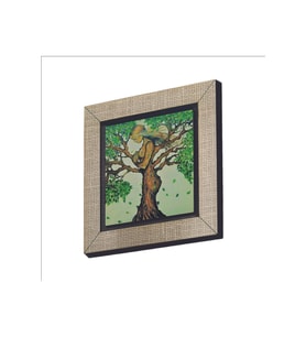 Ağaç Kadın Baskılı MDF Magnet 7X7