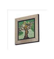 Ağaç Kadın Baskılı MDF Magnet 7X7