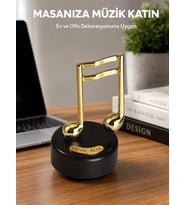 Northcity Altın Nota Temalı Müzik Kutusu Müzikli Hediyelik Yeni Nesil