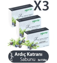 Ardıç Katranı Sabunu Doğal 150 gr X 3 Adet