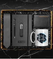 Öğretmenler Gününe Özel Termo Deri Defter & Özel Tasarım Kupa & Exclusive Kravat & Anahtarlık & Cüzdan & Kalem Hediye Seti