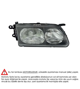 LEOPARTS Mazda 626 Far Lambası Sağ 1998-2000 GE8K-51-030D