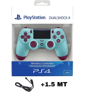 Playstation 4 Dual-shock Yeni Nesil V2 Yenilenmiş Gamepad + 1.5 MT ŞARJ KABLO+ 1 Çift Analog Başlığı