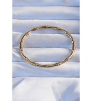 316L Çelik Altın Renk Kemik Model Bileklik 5886 - HPSBYI7287-2297