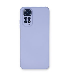 Xiaomi Redmi Note 11 Kılıf Nano İçi Kadife Silikon - Lila
