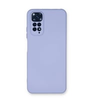 Xiaomi Redmi Note 11 Kılıf Nano İçi Kadife Silikon - Lila