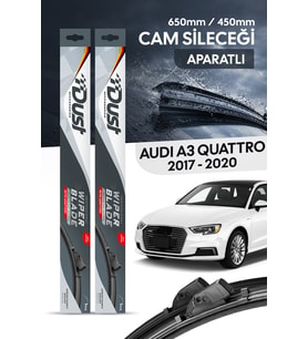 Audi A3 Quattro 2017-2020 Uyumlu Silecek Takımı 650MM/450MM S13