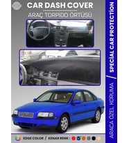VOLVO S80 (1998-2006) Torpido Örtüsü Ön Göğüs Koruma Torpido Koruma Tam Uyum Araca Özel UV Koruma