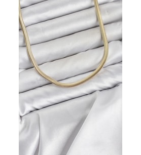 CM Yassı Yılan Zincir Model 60 cm Kadın Kolye TJ-BKO11128