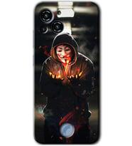 Reeder S23 Pro Max Kılıf HD Desen Baskılı Arka Kapak - V for Fire