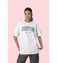 Swiftie Est.1989 Yazılı Unisex Oversize Taylor Swift Tişört