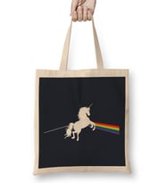 Dark Side Of The Unicorn Pink Floyd Mix Bez Çanta Uzun Saplı
