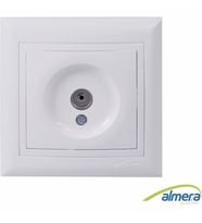 ALMERA BEYAZ TV ANTEN PRİZİ (Karışık)