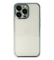 iPhone 14 Pro Kılıf Razer Lensli Silikon - Yeşil