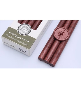 Mühür Mumu Çubuk 11mmx120mm 10 lu Paket Model: 537 GÜL BAKIR