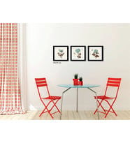 Çerçeveli Doku Efektli Tablo Seti 100x30 cm