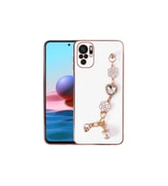 Xiaomi Redmi Note 10 Uyumlu Kılıf El Tutamaçlı Kamera Korumalı Zore Taka Silikon Kapak