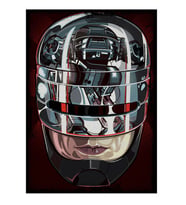 ekart Robocop Film Afişi Modern Mdf Tablo