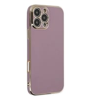Newface Apple iPhone 16 Pro Kılıf Volet Silikon - Mor