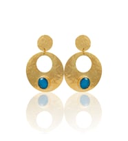 Kadir Jewellery 22 Ayar Altın Kaplama Vintage Küpe -El İşçiliği Ve Hipoalerjenik Küpe