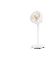 Vortex 79 Ayarlanabilir Ayaklı Retro Vantilatör 9 İnç 70W 3 Kademeli Beyaz FNF15