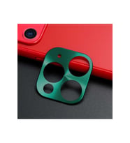 Apple iPhone 11 Pro Max Uyumlu Zore Metal Kamera Koruyucu (Açık Yeşil)