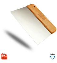 Dekor Macun Ispatulası Ahşap Saplı Macun Spatula 30 CM